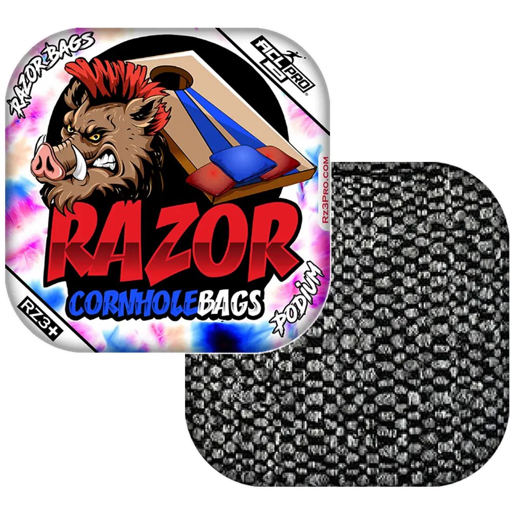 Podium | Razor Tie Dye | ACL PRO Razor Cornhole Bags