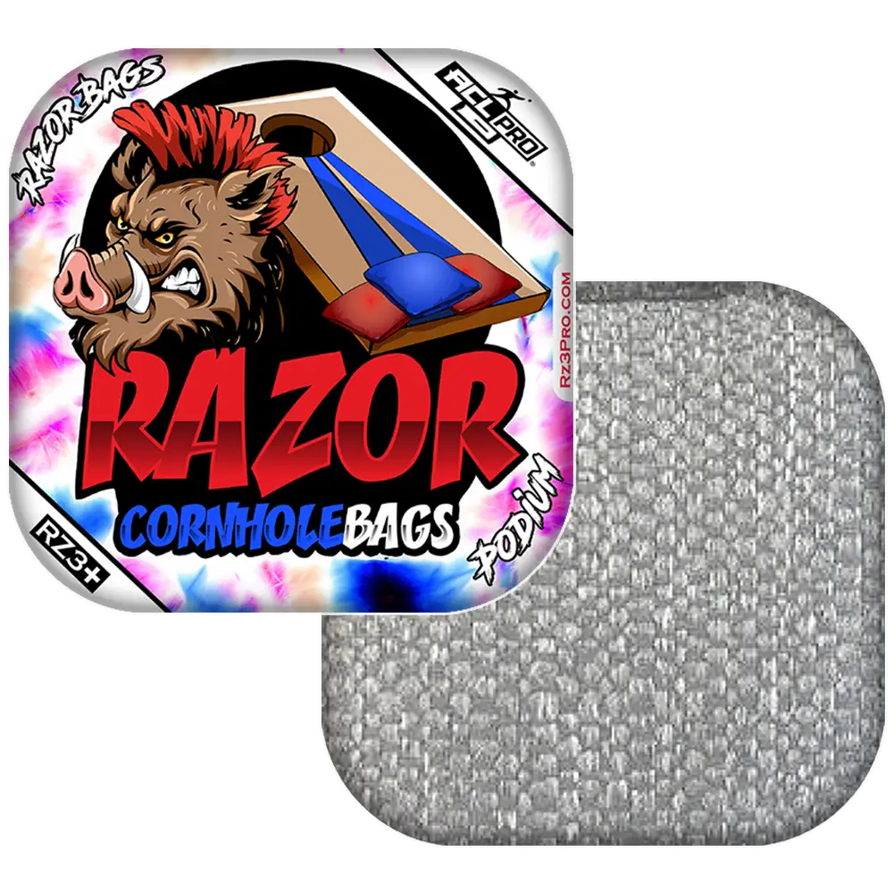 Podium | Razor Tie Dye | ACL PRO Razor Cornhole Bags