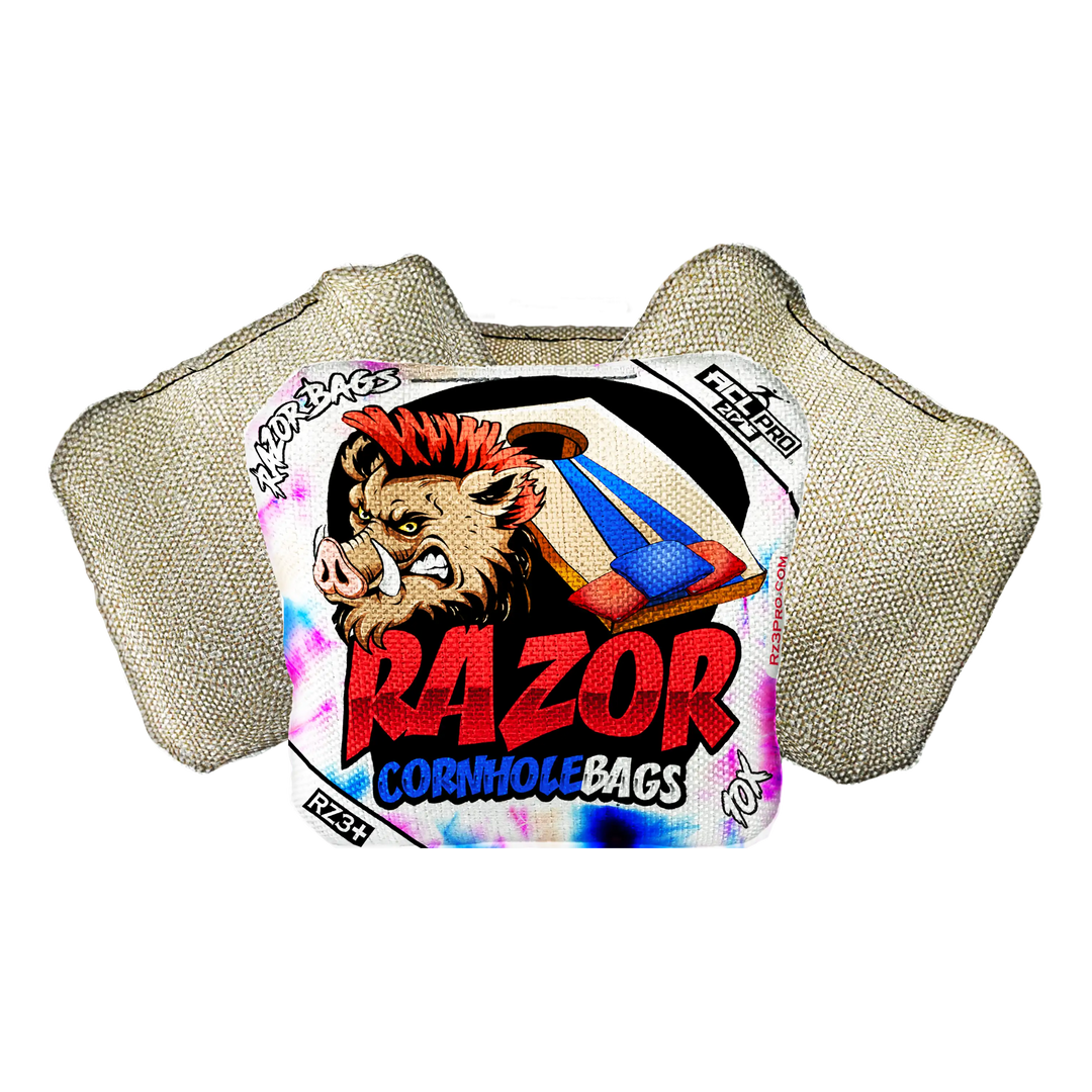 10X | Razor Tie Dye | ACL PRO Razor Cornhole Bags