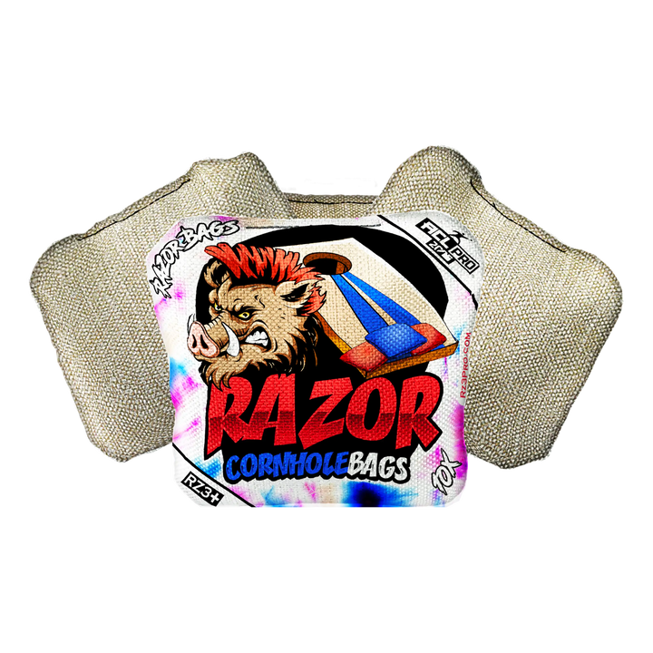 10X | Razor Tie Dye | ACL PRO Razor Cornhole Bags