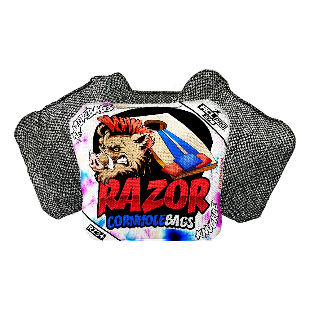 Knuckle | Razor Tie Dye | ACL PRO Razor Cornhole Bags