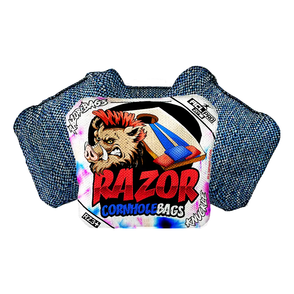 Knuckle | Razor Tie Dye | ACL PRO Razor Cornhole Bags