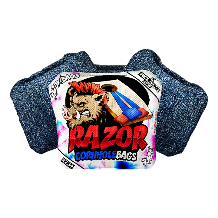 Rage | Razor Tie-Die | ACL COMP Razor Cornhole Bags