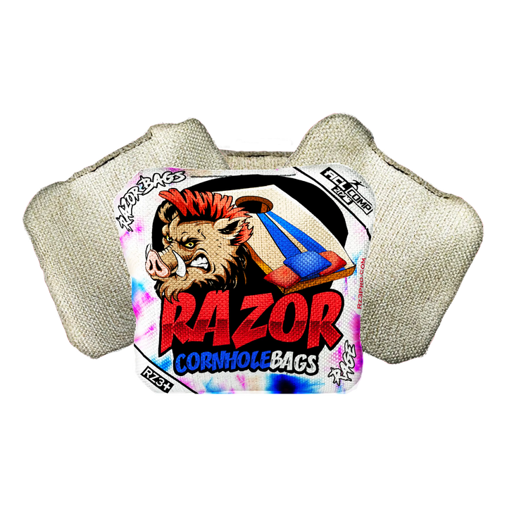 Rage | Razor Tie-Die | ACL COMP Razor Cornhole Bags