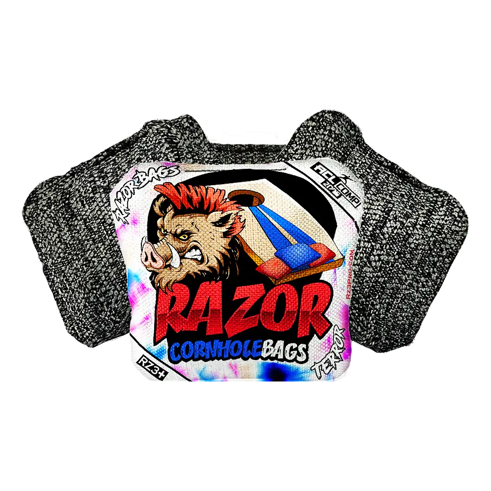 Terror | Razor Tie Die | ACL COMP Razor Cornhole Bags