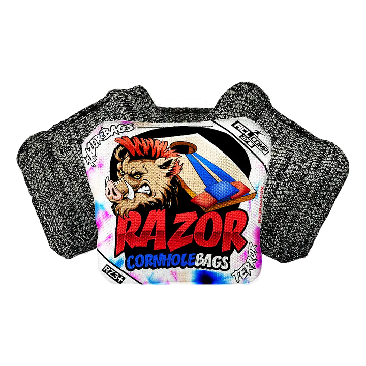 Terror | Razor Tie Die | ACL COMP Razor Cornhole Bags