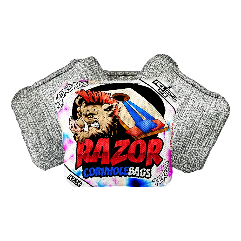 Terror | Razor Tie Die | ACL COMP Razor Cornhole Bags
