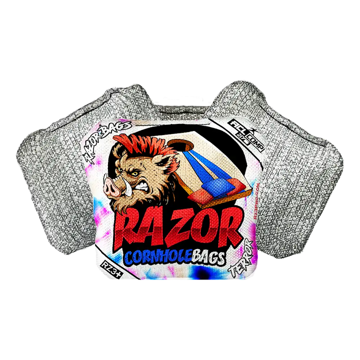 Terror | Razor Tie Die | ACL COMP Razor Cornhole Bags