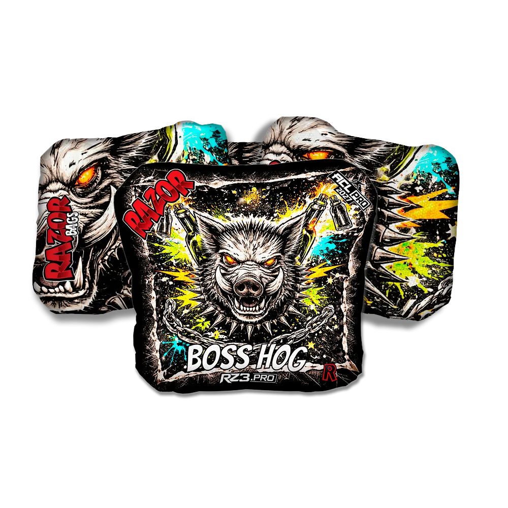 Boss Hog PRO Razorback RT RT Boss Hog Back Cornhole Bags