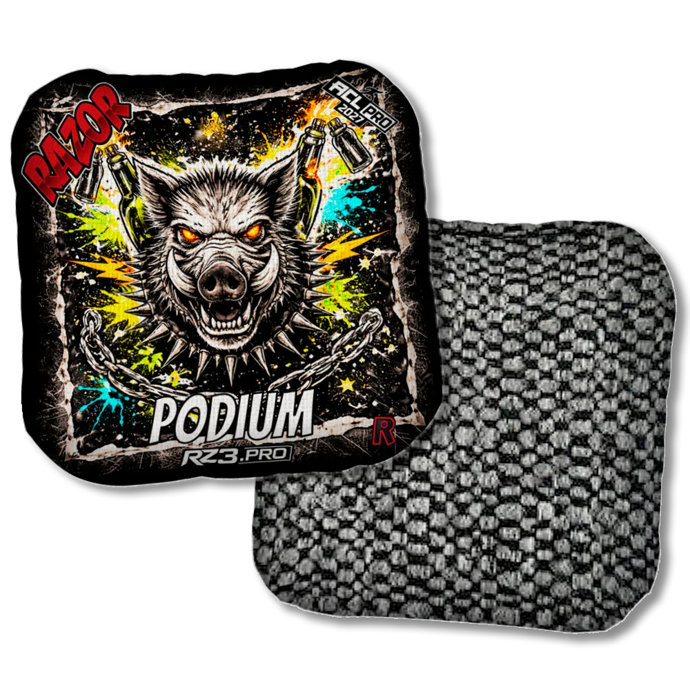 Podium PRO Razorback RT Black Back Product View