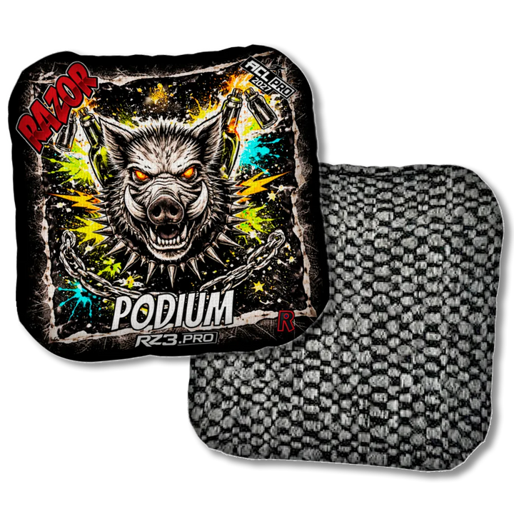 Podium PRO Razorback RT Black Back Product View