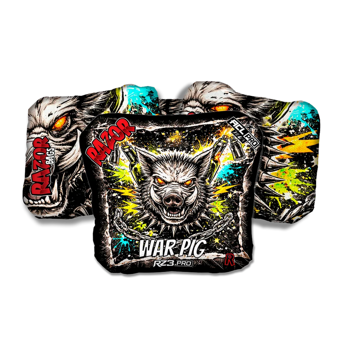 War Pig PRO Razorback RT RT War Pig Back Cornhole Bags