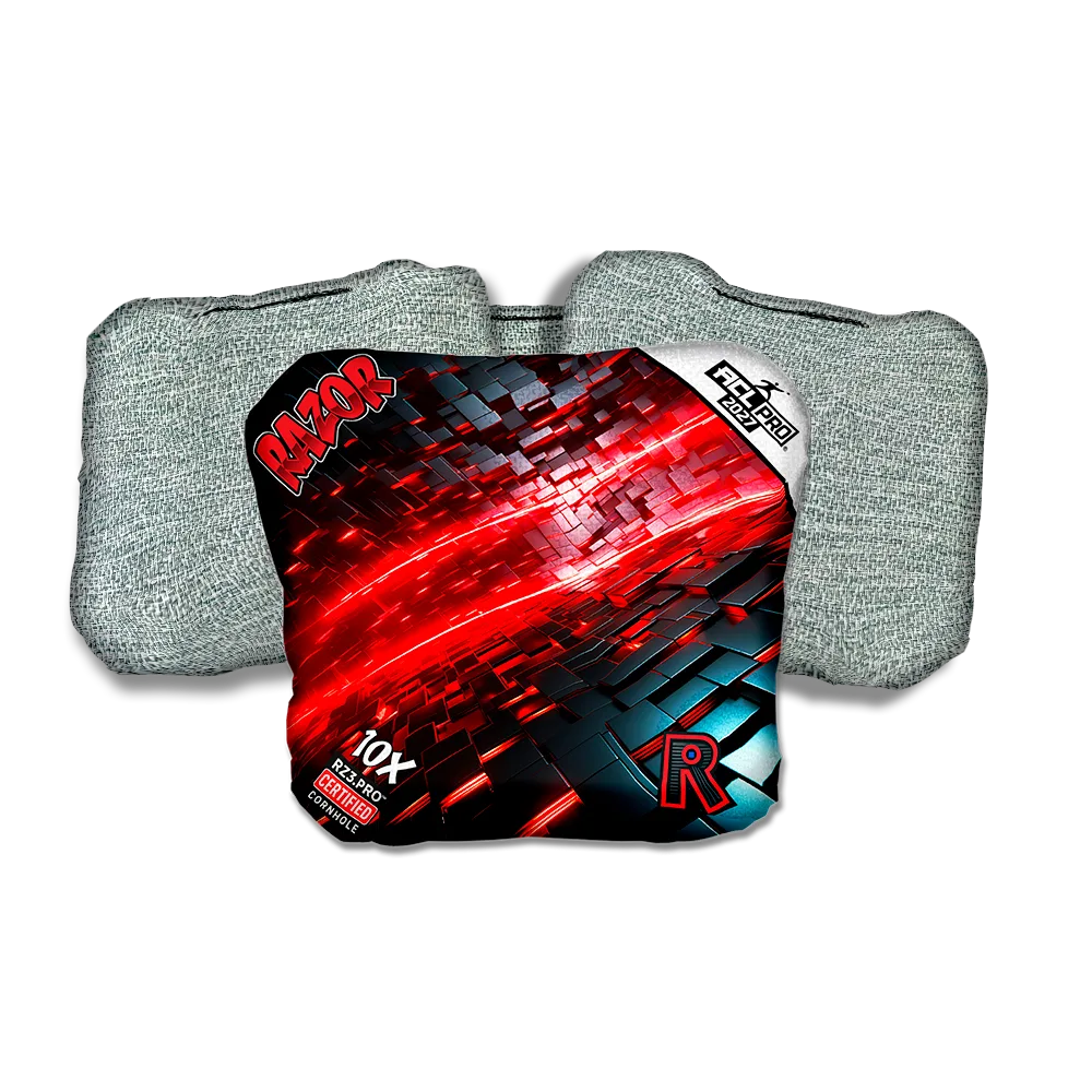 10 X PRO Redshift Light Back Cornhole Bags
