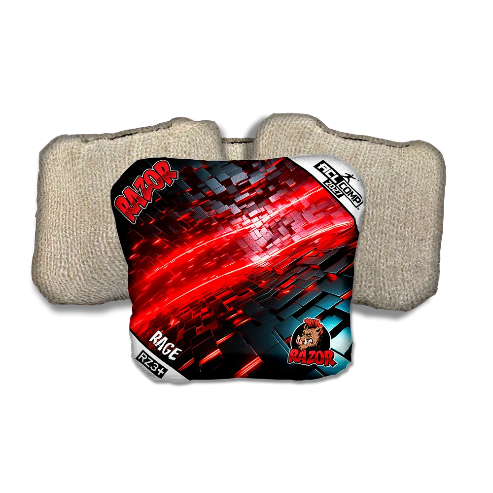 Rage COMP Redshift Tan Back Cornhole Bags