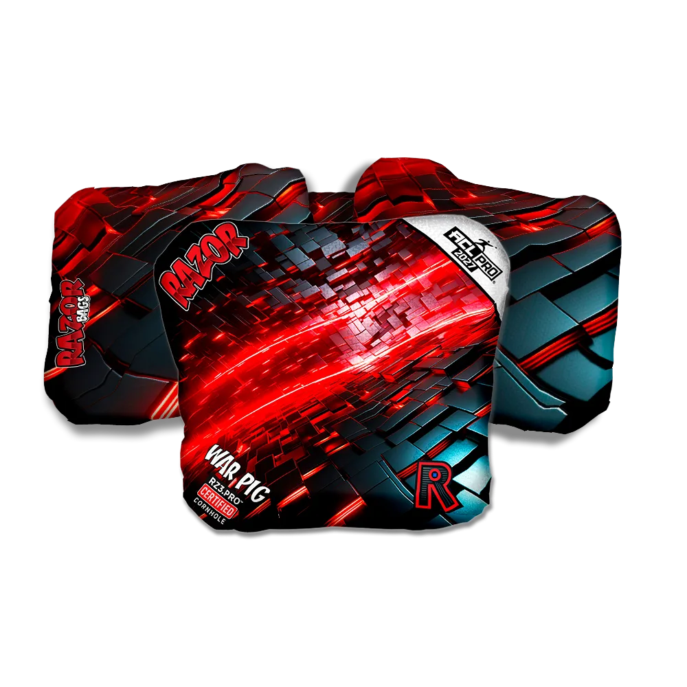War Pig PRO Redshift Cornhole Bags