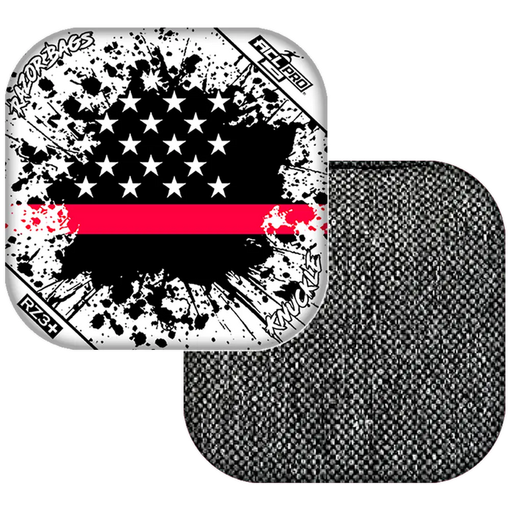 Knuckle | Red Line Flag | ACL PRO Razor Cornhole Bags