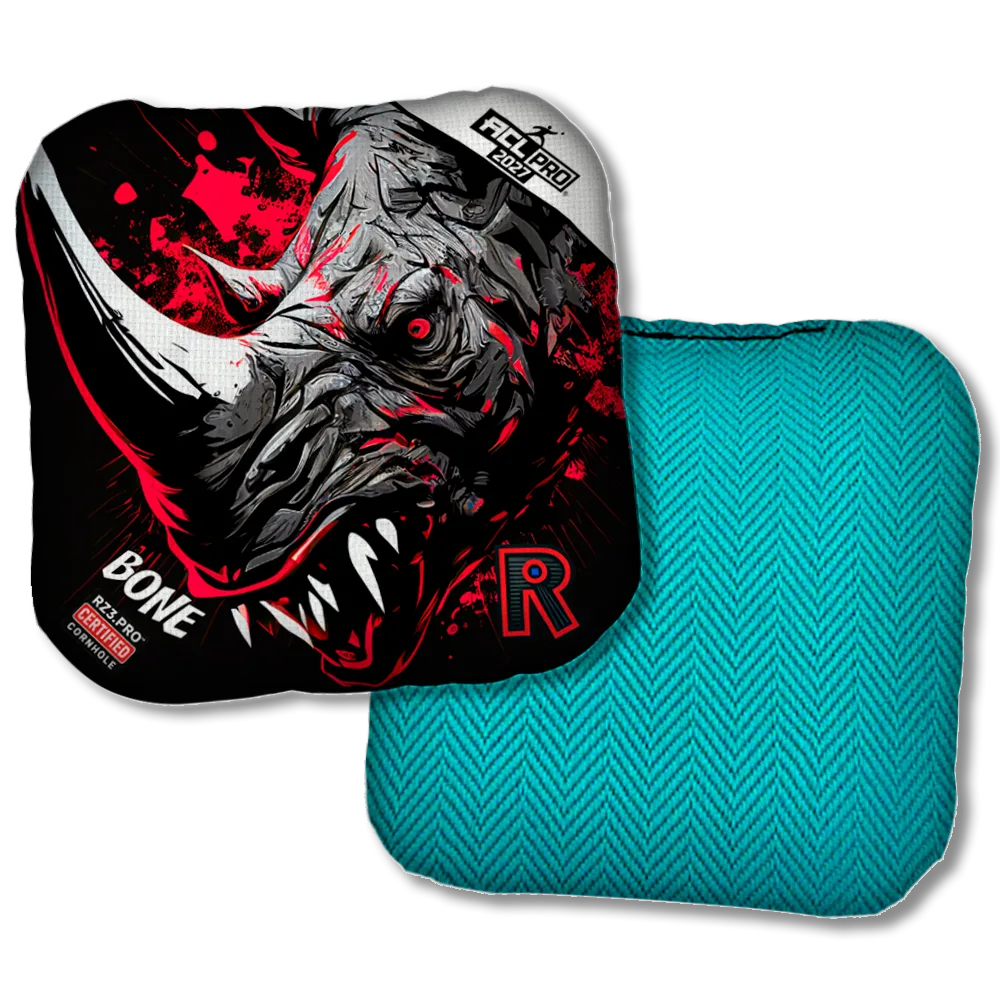Bone PRO Rhino Black Series Teal Back Product View