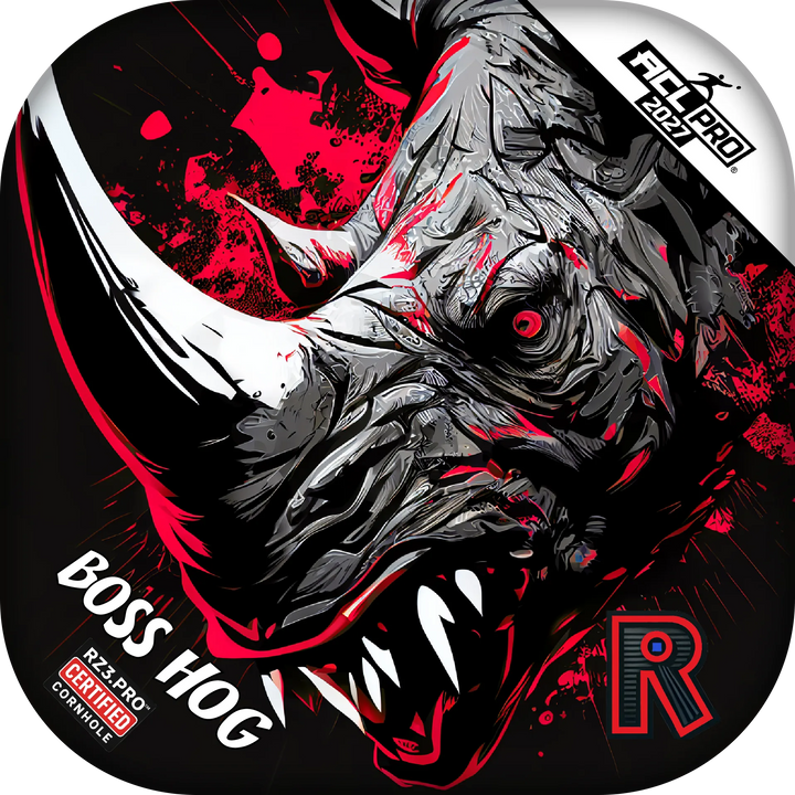 Boss Hog PRO Rhino Black Series Cornhole Bags