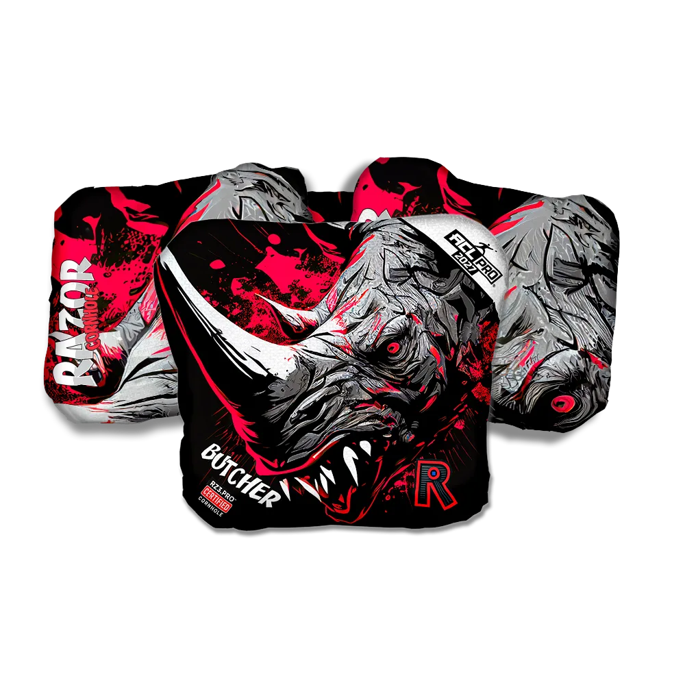Butcher PRO Rhino Black Series Cornhole Bags