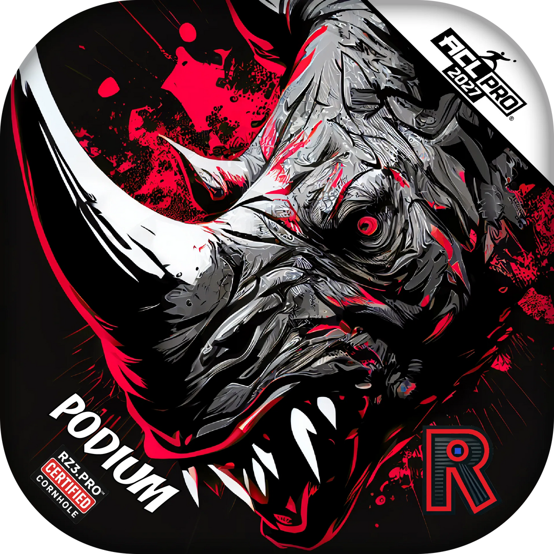 Podium PRO Rhino Black Series Cornhole Bags