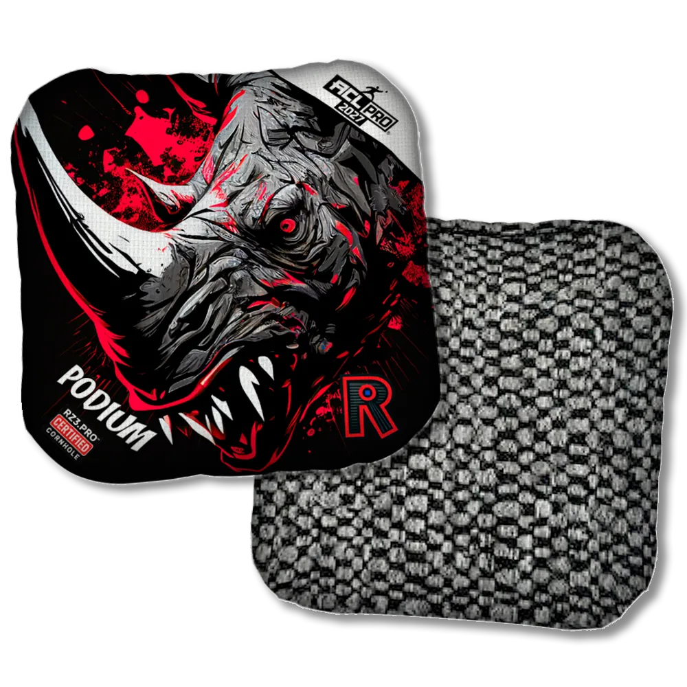 Podium PRO Rhino Black Series Black Back Product View