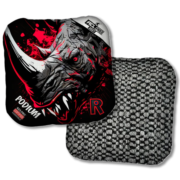 Podium PRO Rhino Black Series Black Back Product View