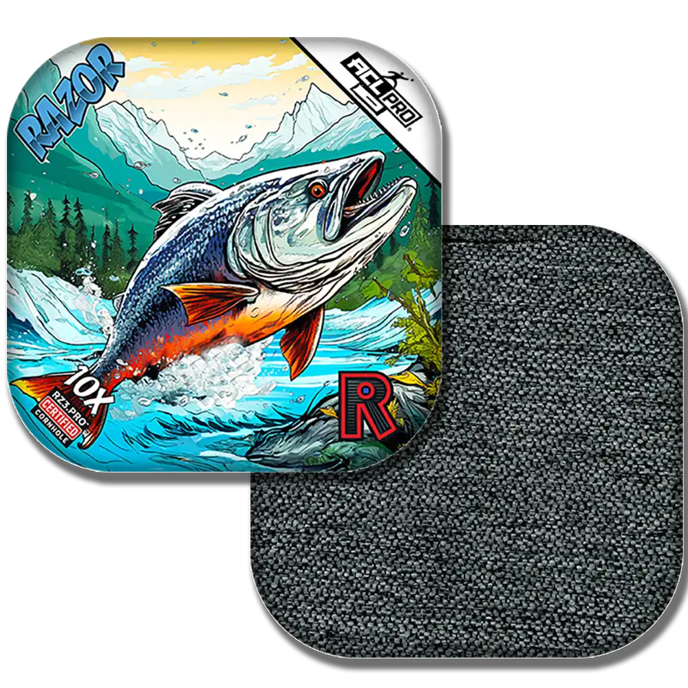 10X | Alaskan Salmon | ACL PRO Razor Cornhole Bags