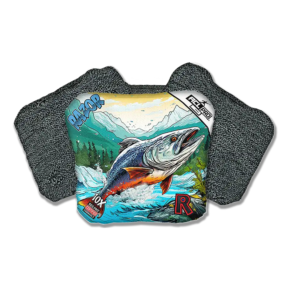 10X | Alaskan Salmon | ACL PRO Razor Cornhole Bags