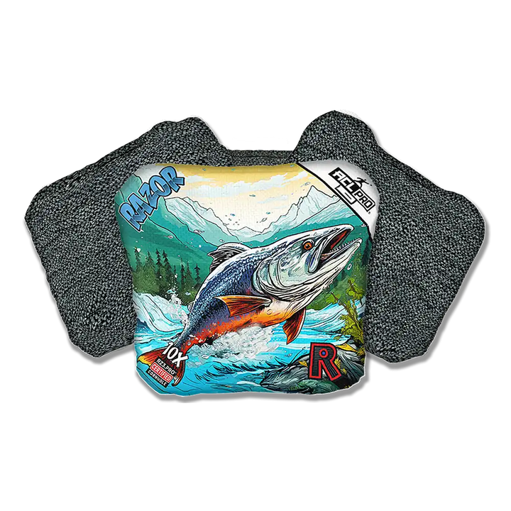 10X | Alaskan Salmon | ACL PRO Razor Cornhole Bags