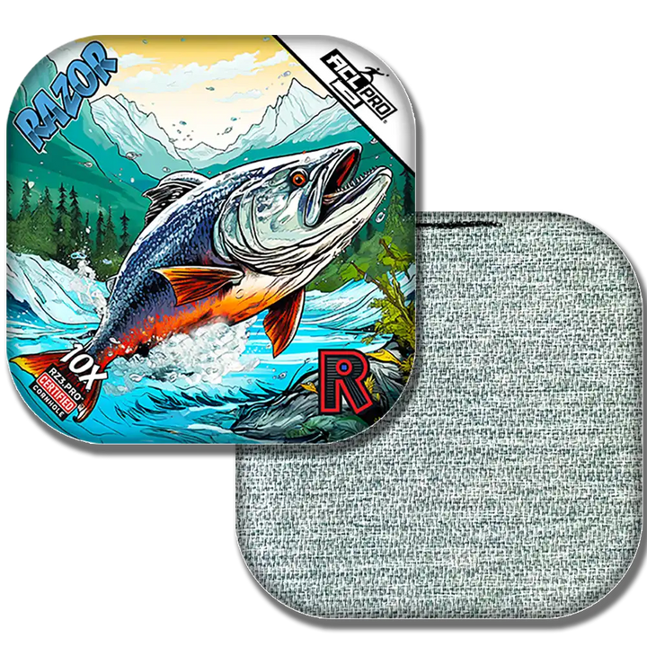 10X | Alaskan Salmon | ACL PRO Razor Cornhole Bags