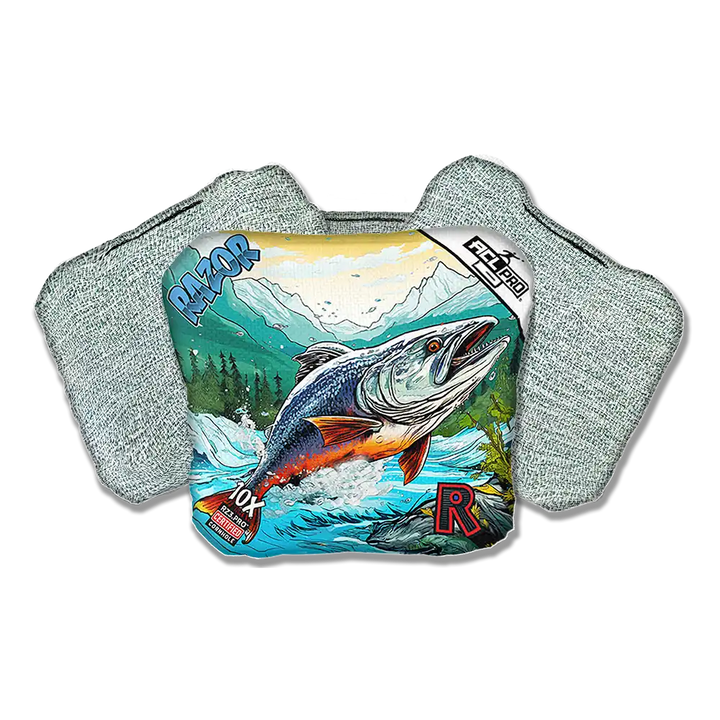10X | Alaskan Salmon | ACL PRO Razor Cornhole Bags