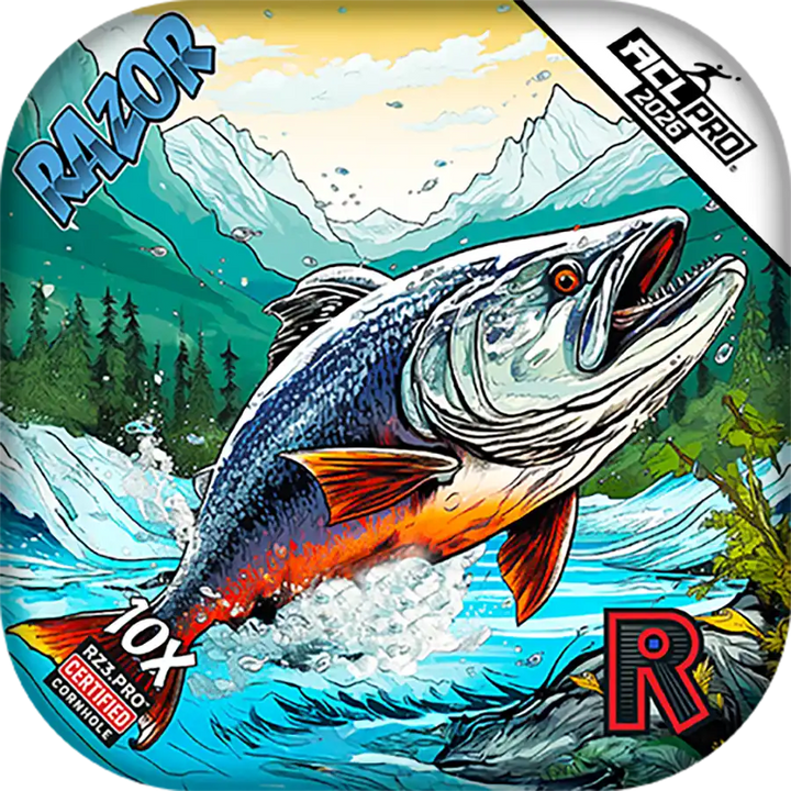 10X | Alaskan Salmon | ACL PRO Razor Cornhole Bags