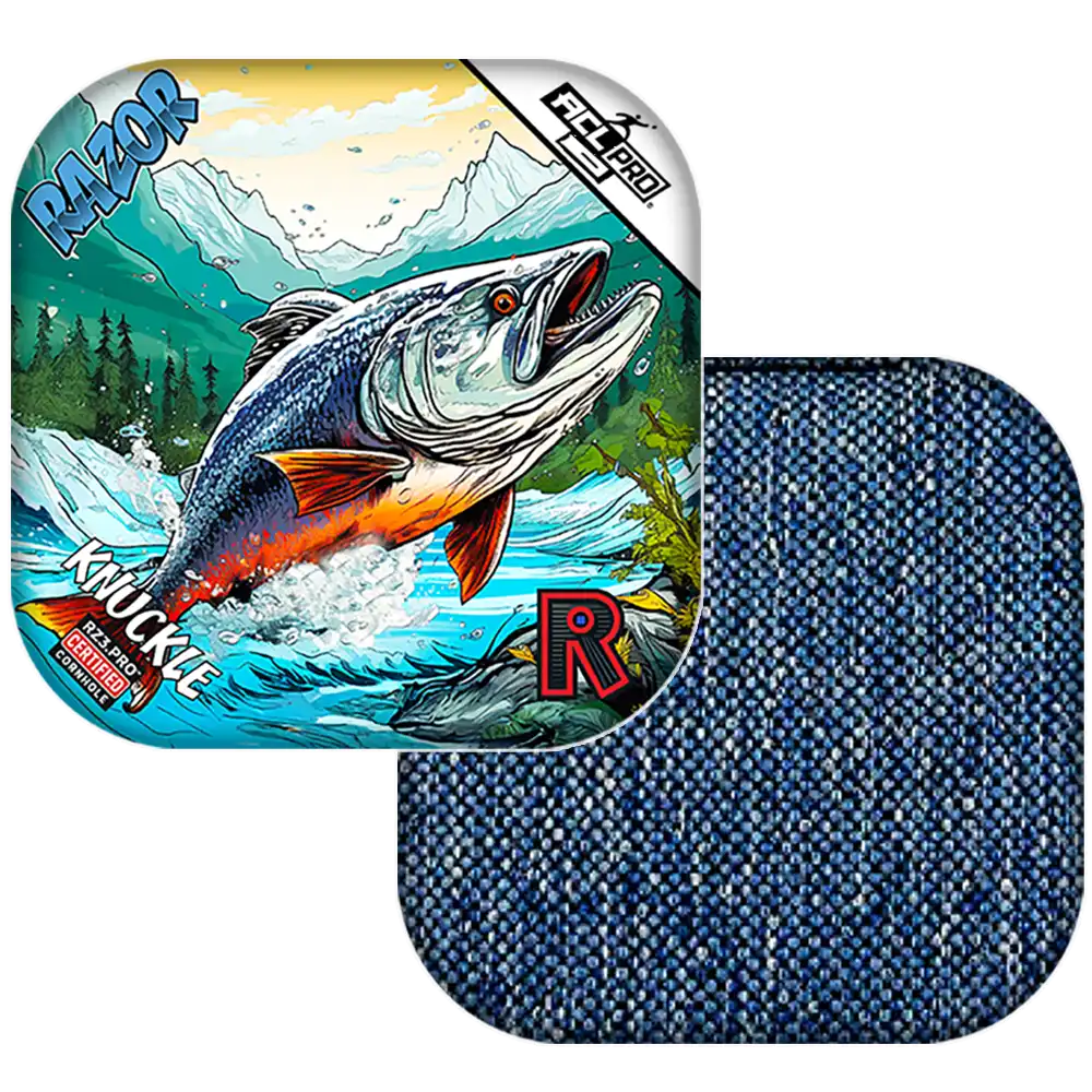 Knuckle | Alaskan Salmon | ACL PRO Razor Cornhole Bags