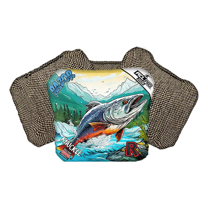 Knuckle | Alaskan Salmon | ACL PRO Razor Cornhole Bags