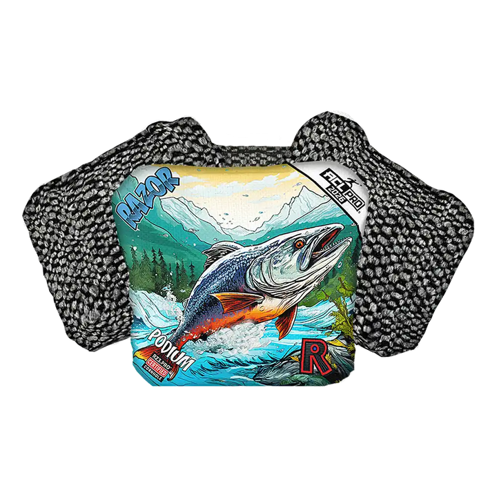 Podium | Alaskan Salmon | ACL PRO Razor Cornhole Bags
