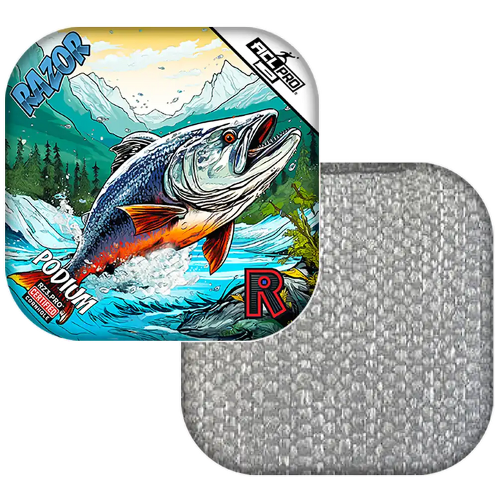 Podium | Alaskan Salmon | ACL PRO Razor Cornhole Bags