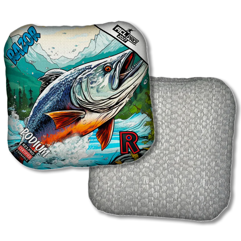 Podium PRO Alaskan Salmon Silver Back Product View