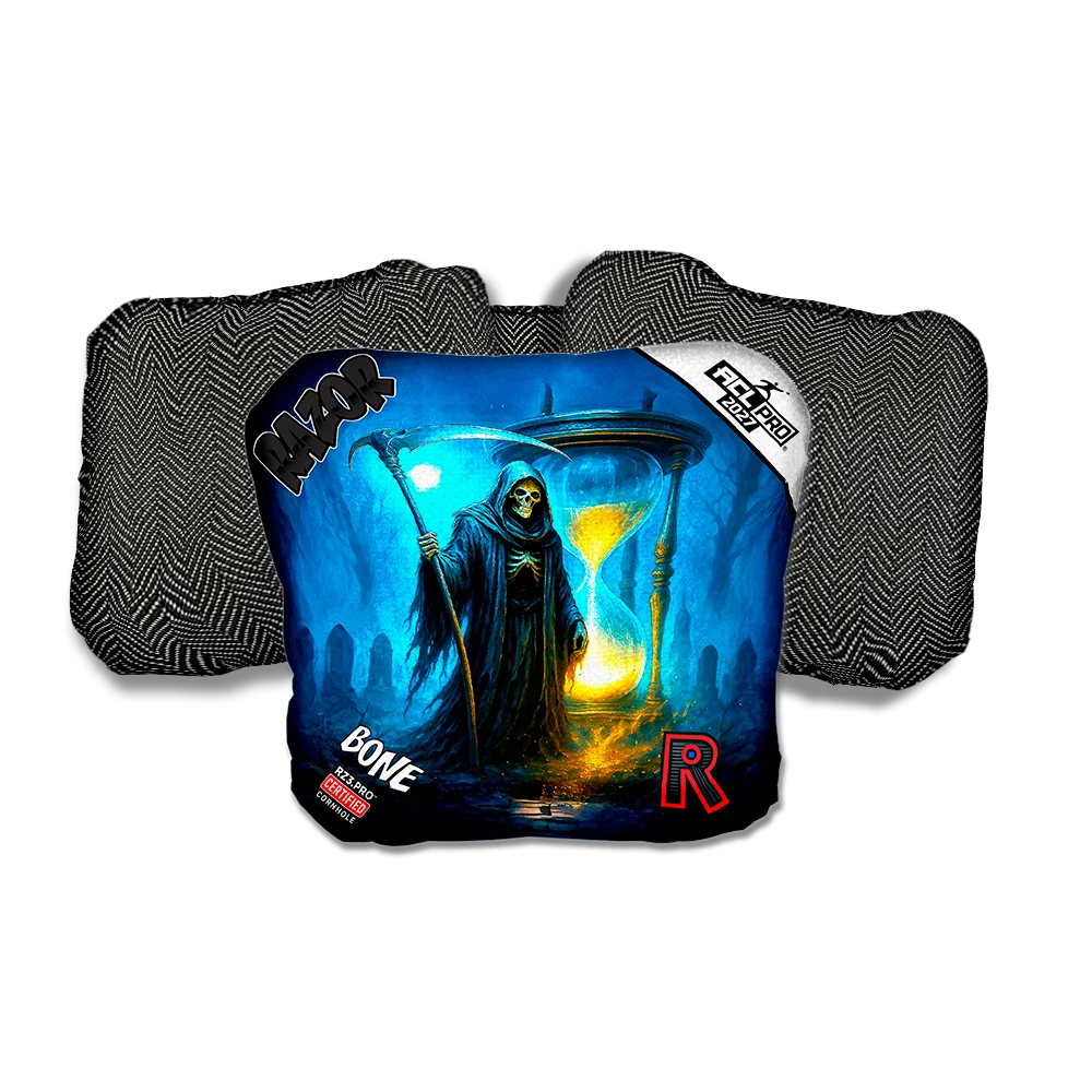 Bone PRO Sands Of Time Black Back Cornhole Bags