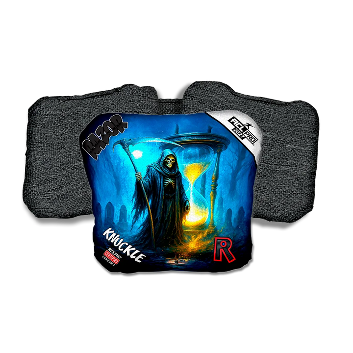 Knuckle PRO Sands Of Time Black Back Cornhole Bags