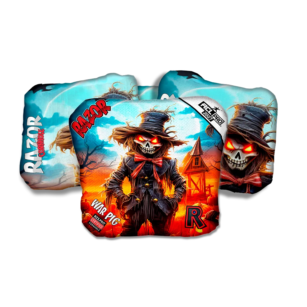 War Pig PRO Scarecrow 1 Cornhole Bags
