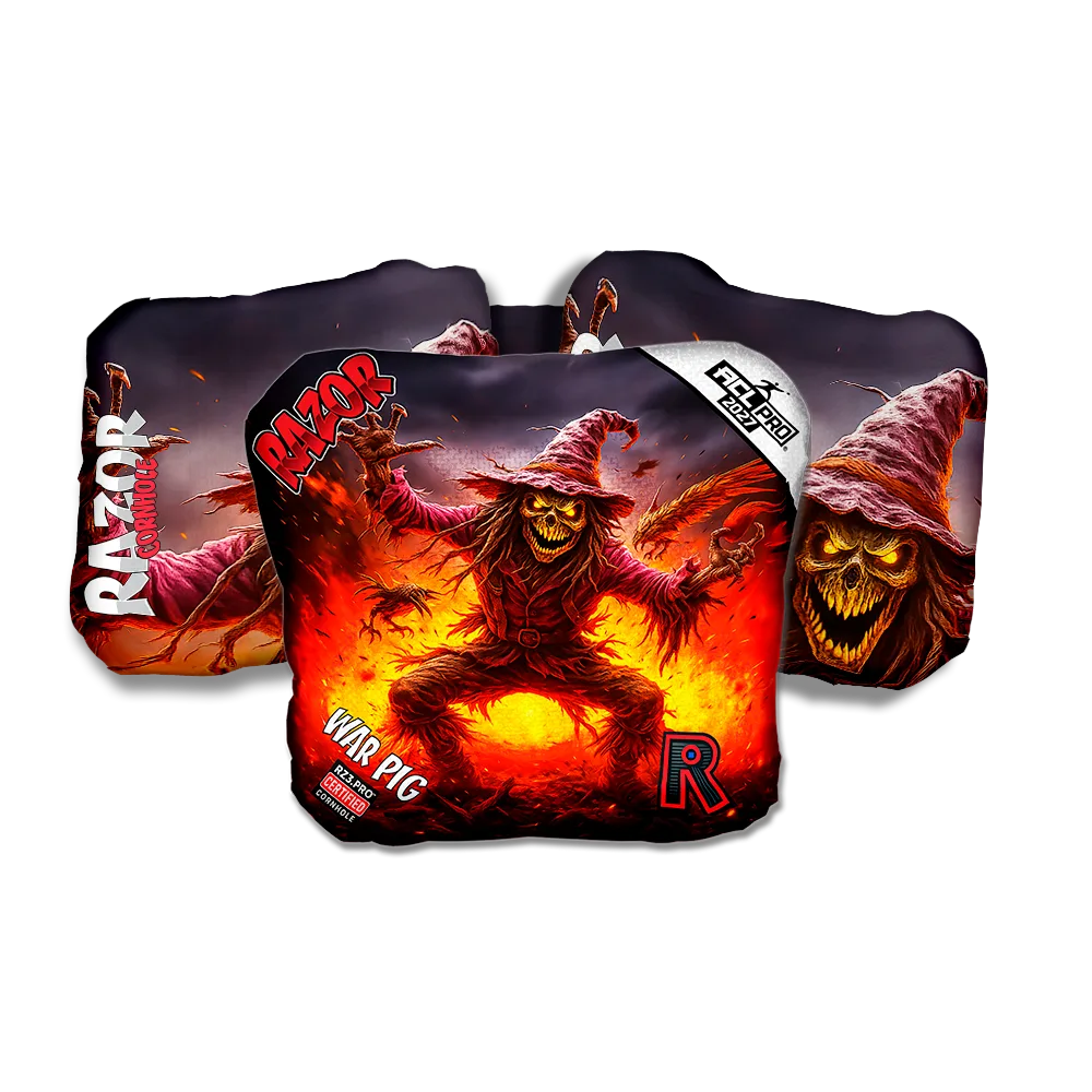 War Pig PRO Scarecrow 2 Cornhole Bags