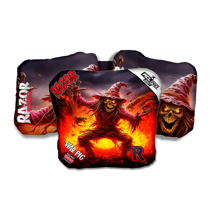 War Pig PRO Scarecrow 2 Cornhole Bags