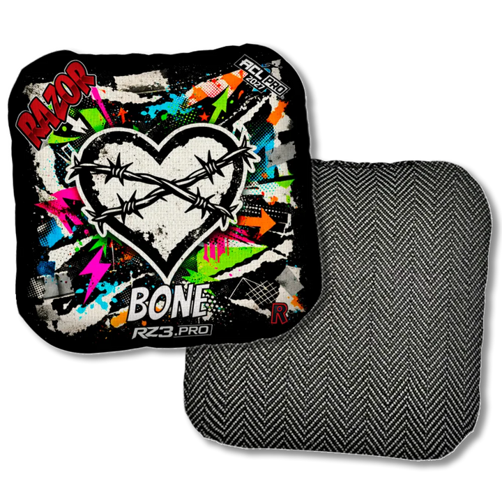 Bone PRO Scarred RT Black Back Product View