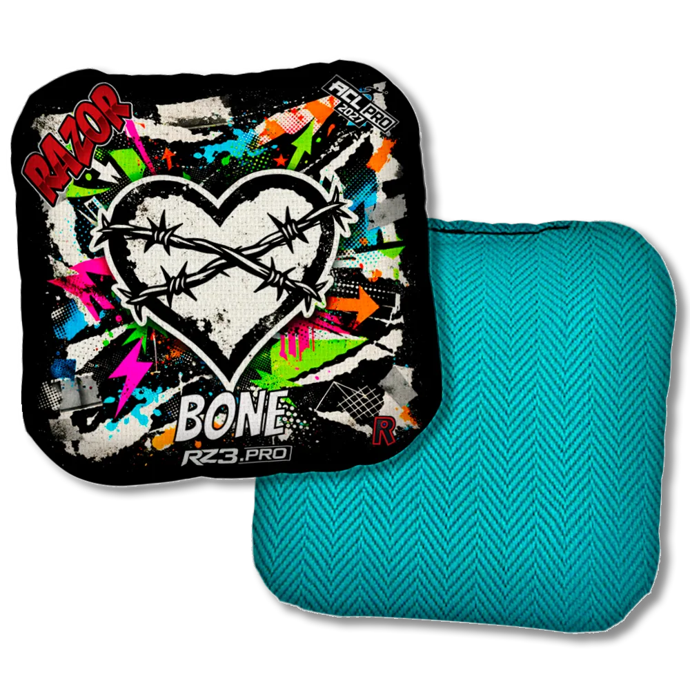 Bone PRO Scarred RT Teal Back Product View