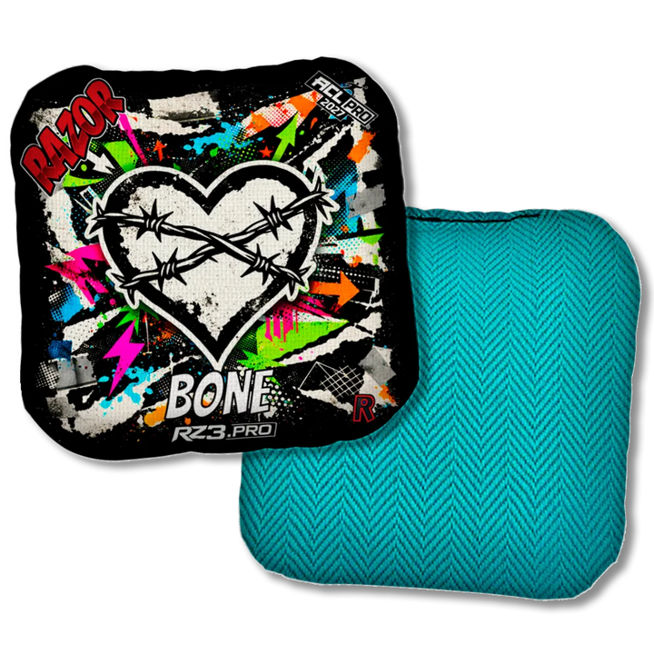 Bone PRO Scarred RT Teal Back Product View