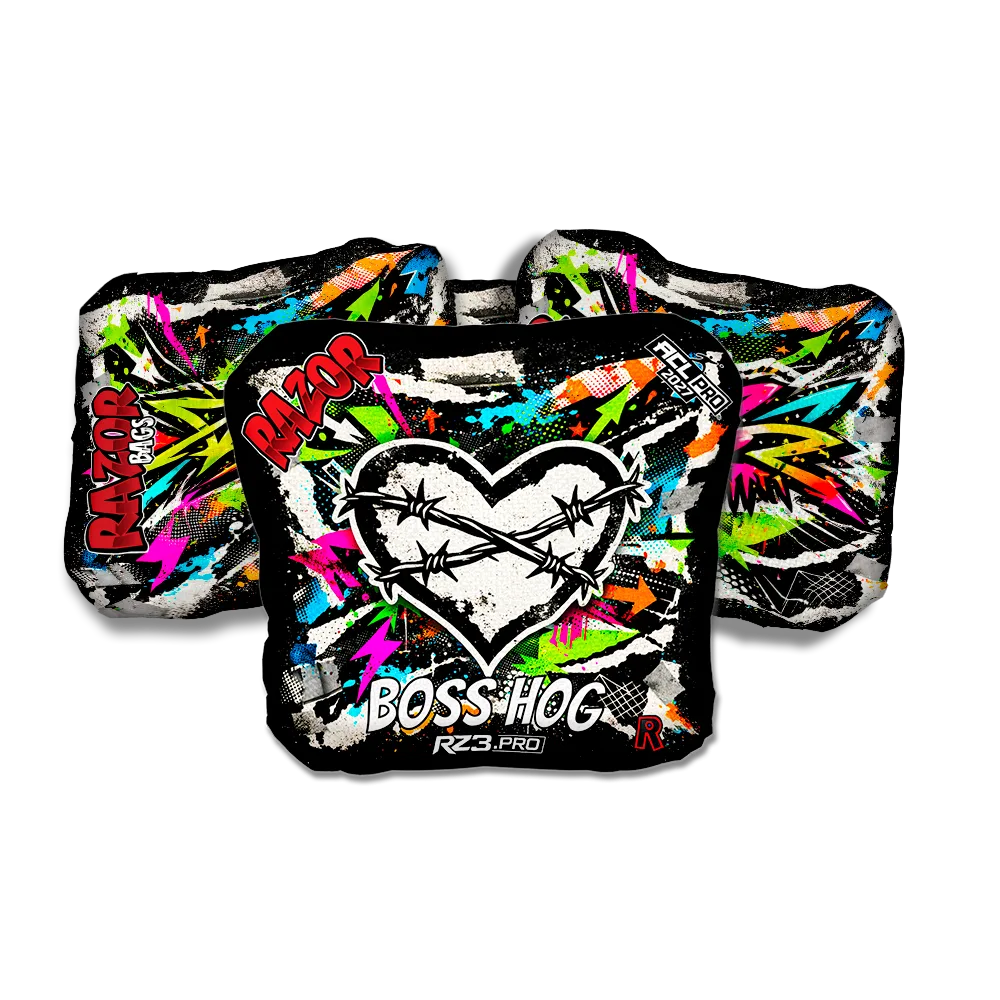 Boss Hog PRO Scarred RT Cornhole Bags