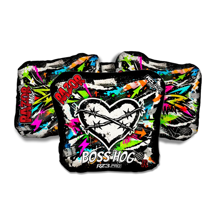 Boss Hog PRO Scarred RT Cornhole Bags