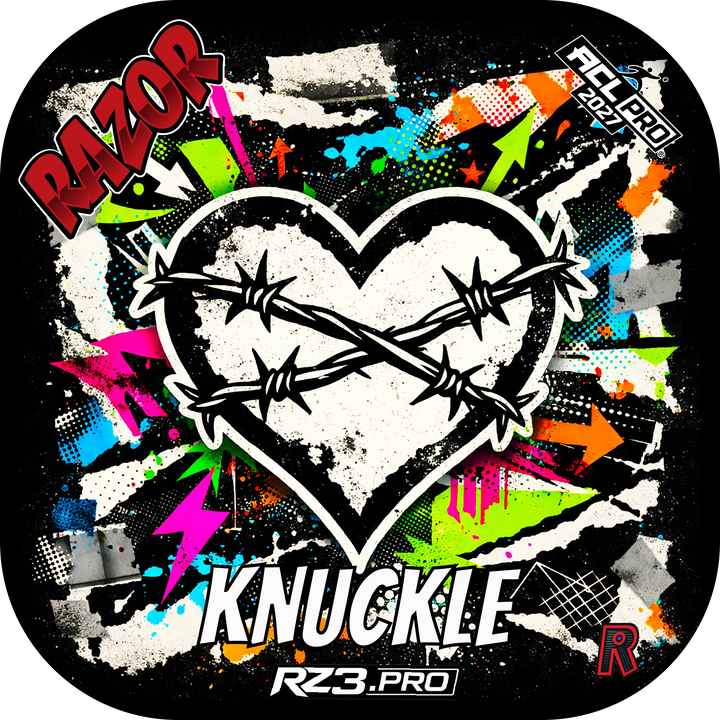 Knuckle PRO Scarred RT Cornhole Bags