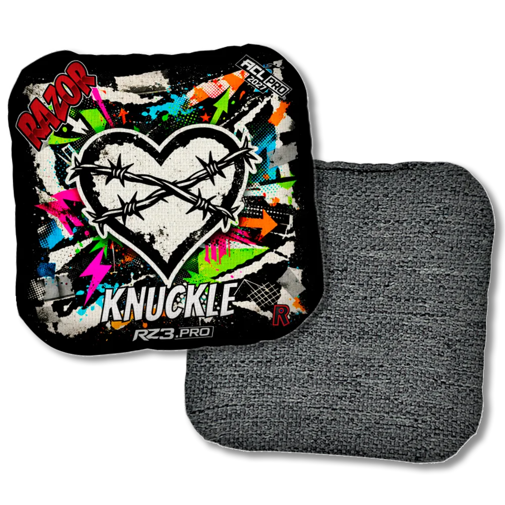 Knuckle PRO Scarred RT Black Back Product View