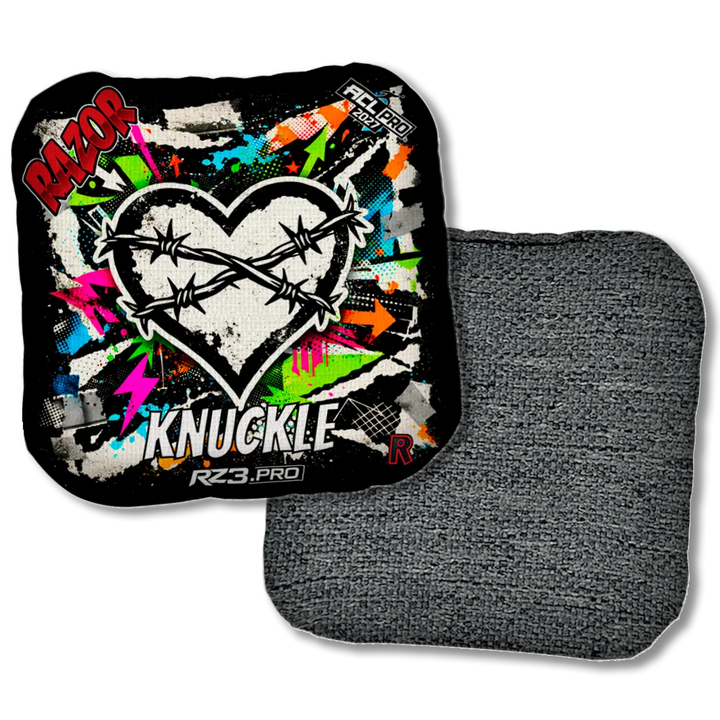 Knuckle PRO Scarred RT Black Back Product View